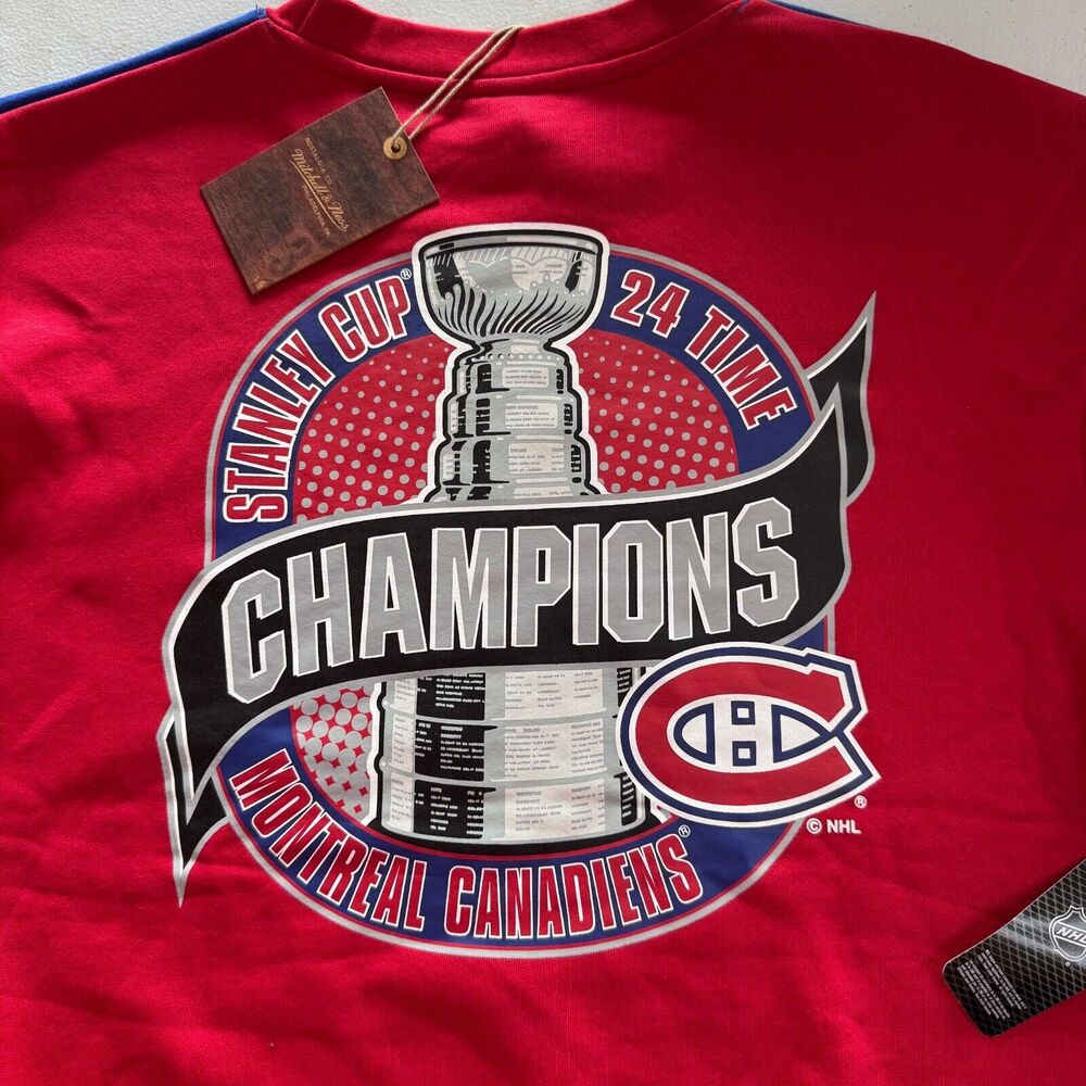 Mitchell and Ness Montreal Canadiens NHL Sweatshirt XL MSRP $110 NWT - Picture 6 of 6
